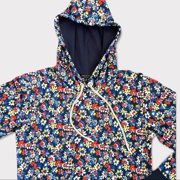 Rag & Bone Floral Hoodie - Picture 2 of 6